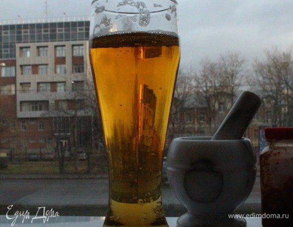 Пиво в оригинальном рецепте нужно нефильтрованное...  У меня - фильтрованное...