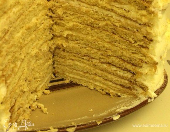 И уже не понять сколько там коржей, как прокоментировал мой друг "ето же миллиард слоев рая!" 