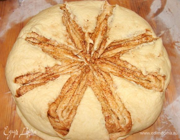 Я обмазала крем-ликером для аромата.