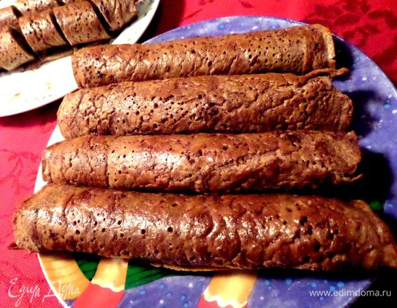 У меня вышло 6 трубочек и один маленький блинчик!