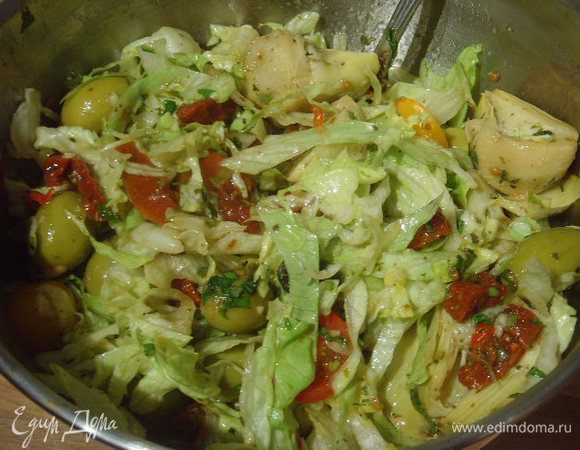 ... и смешать с основными ингредиентами. При необходимости посолить. Приятного аппетита!
