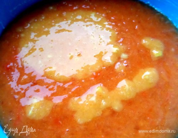 Для удобства перельём в миску.