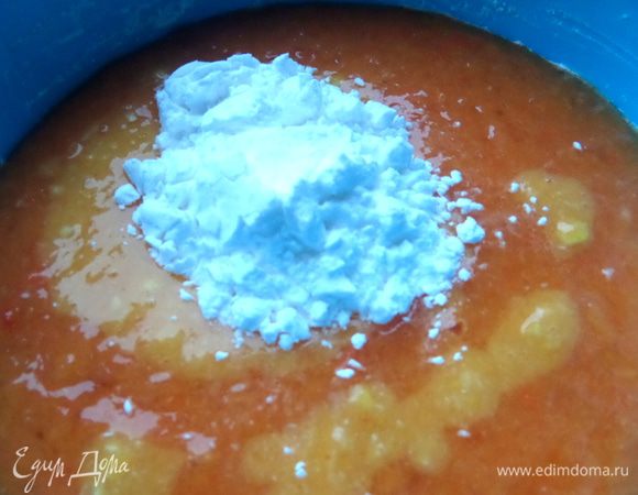 Добавим крахмал...