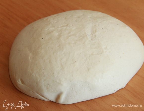 Тесто очень хорошо подошло, можно продолжать...