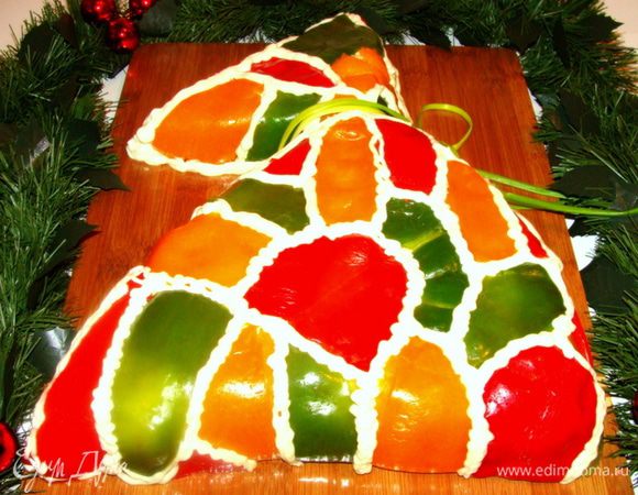 В разрезе еще нет, Рождество не наступило! Потом фотку добавлю))