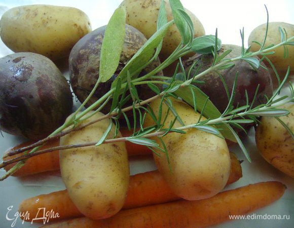 Овощи вымыть тщательно.