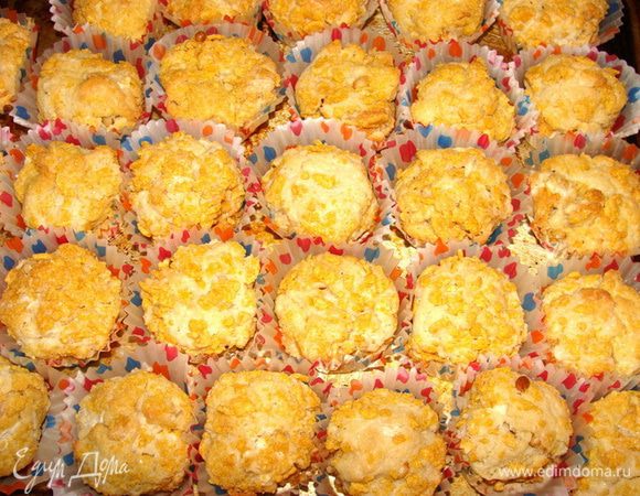 Поставить в духовку еще на 10 минут. После чего, присыпать пудрой.