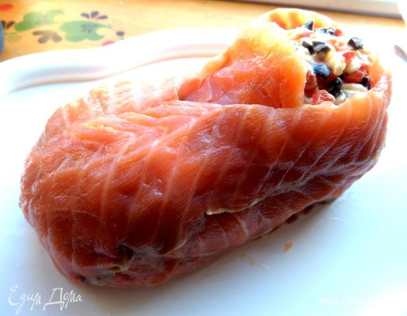 Затем прижимаем кусочки по всему башмаку.