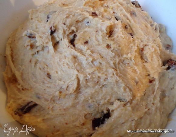 Заместить тесто.