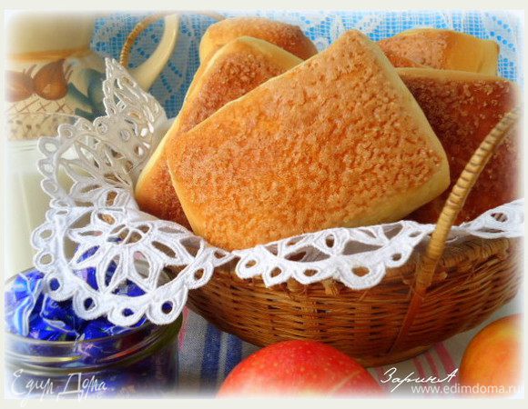 Это первые булочки сделанные таким способом.