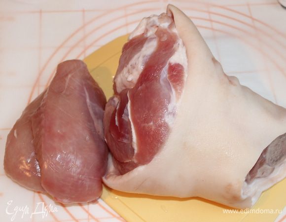 Вот такие продукты я взяла.