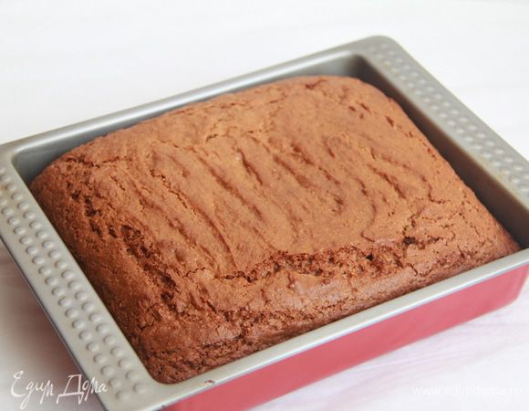 Дать пирогу полностью остыть. 