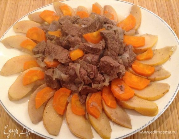 Выложить на блюдо.