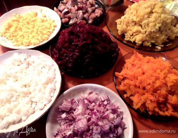 Вот вся подготовка...,дальше начинается творчество!