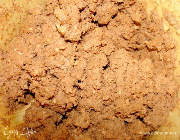 В конце, я все еще раз измельчила в блендере.