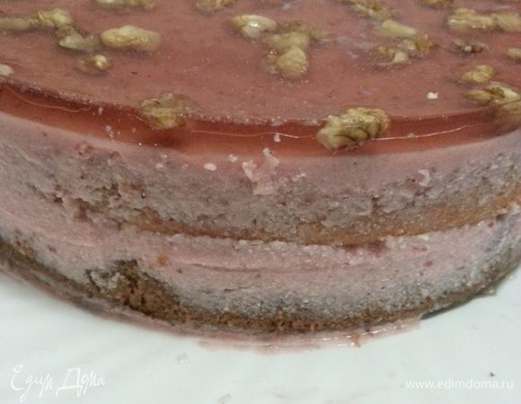 Утром проводим ножом по бортам формы, убираем ее...