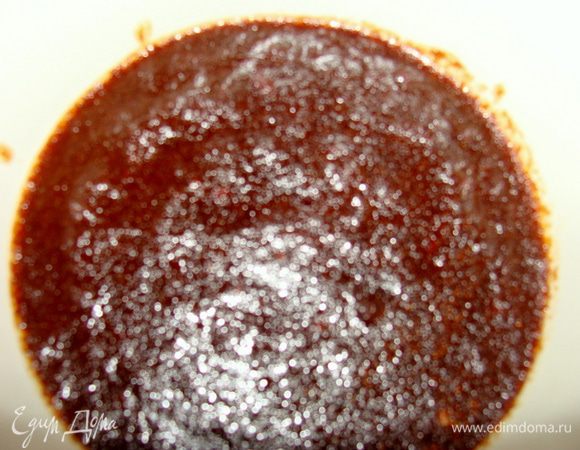 Получится яркий приятный по цвету и по консистенции соус (похож на гранатовый внешне).