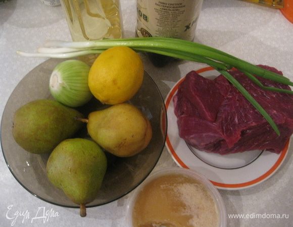 Подготавливаем продукты. 