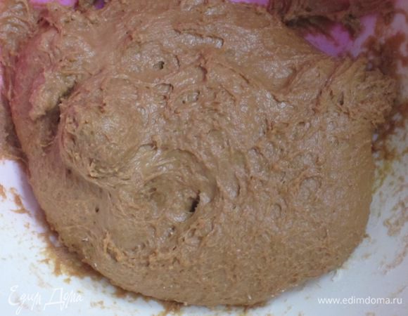 И хорошо перемешать миксером с насадкой для теста.