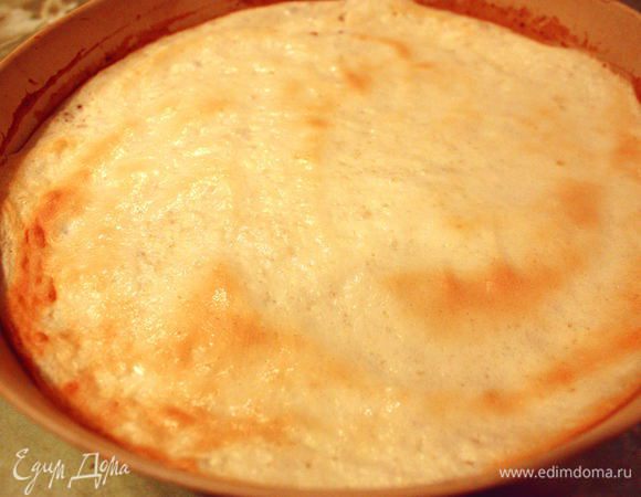 Запеканка готова минут через 30.