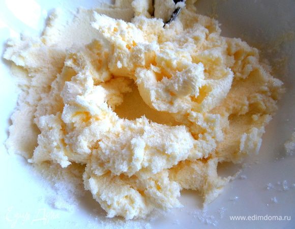 Растираем с сахаром...