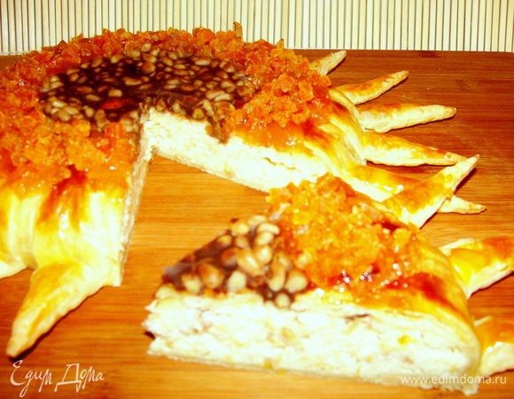 С творожной начинкой. Безумно нежный!