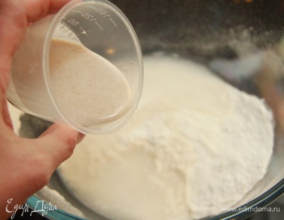 Добавить дрожжи (закваску), 