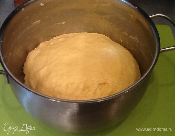 Поставим на расстойку на 30 минут.