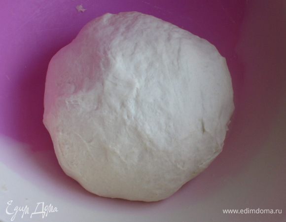 И вымесить тесто не менее 10 минут до однородного состояния.