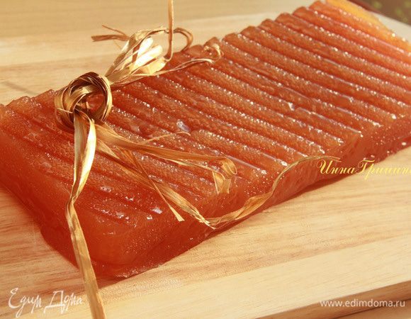 Сotognata - сицилийская паста из айвы готова к употреблению! У неё приятный  сладкий вкус запечённой айвы.