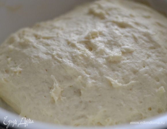 Готовое тесто должно увеличиться в 2 раза.