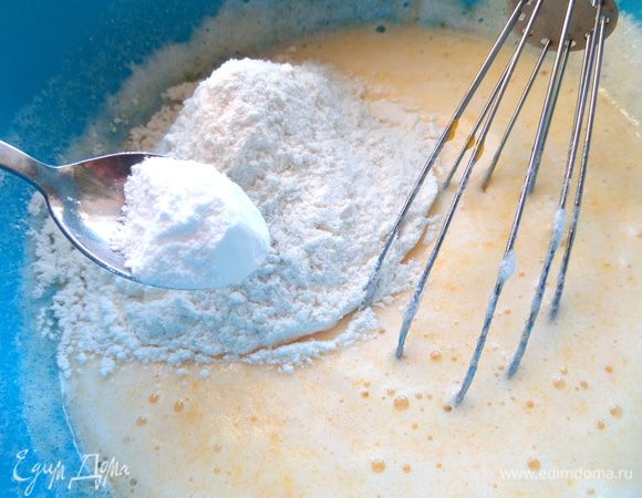 Мука с ванилью (половина кофейной ложечки).