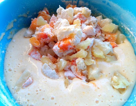 Добавить в тесто...