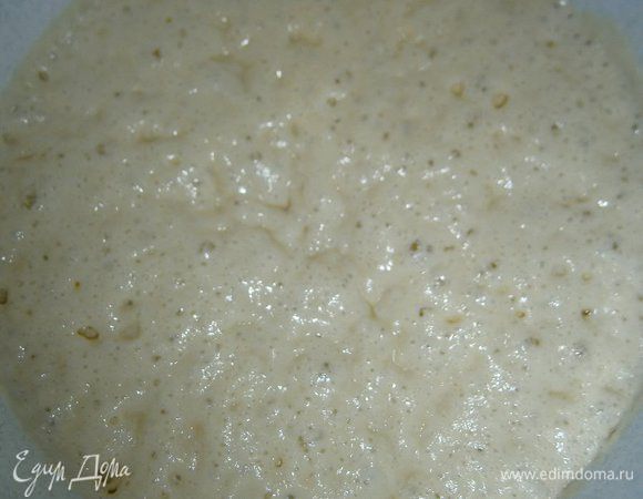 Опара увеличилась в 3 раза.