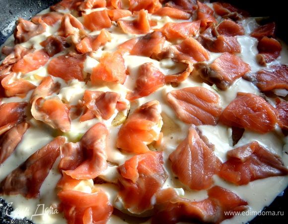 Рыбку кусочками...