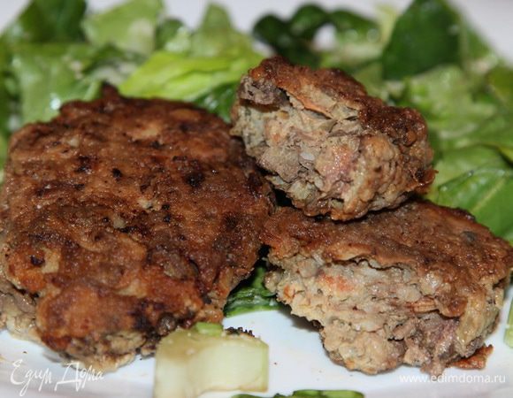 и печеночные котлеты от ТатьяныS - очень вкусные http://www.edimdoma.ru/retsepty/63828-pechenochnye-kotlety