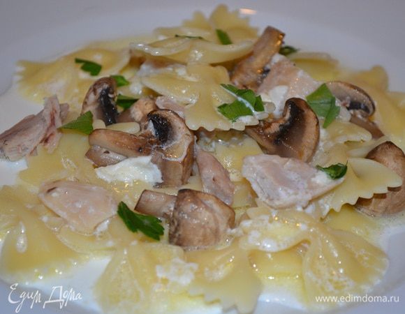 Перед подачей украсить зеленью.