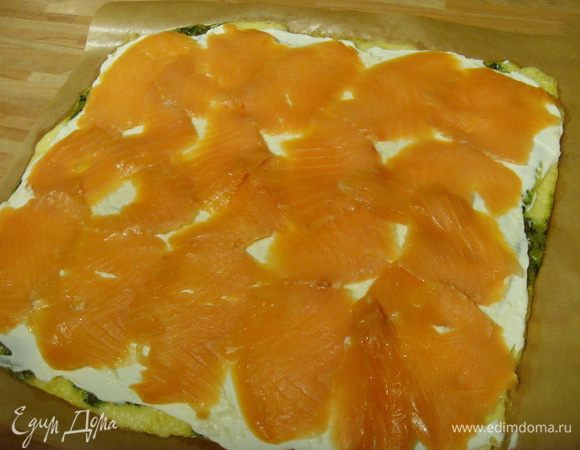 Слой лосося.