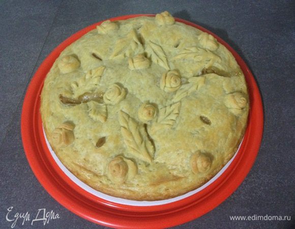 А это уже другое оформление пирога