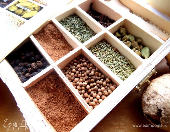 Пряности мне присланы в подарок от сайта!