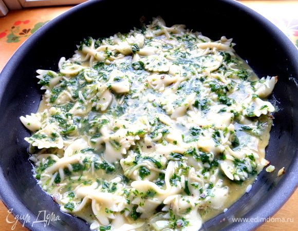 И перекладываем в форму. Ставим на огонь.