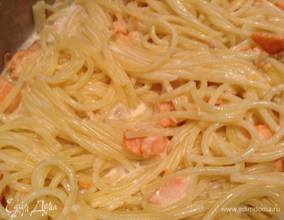 И спагетти.