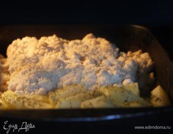 Отправить в духовку при 180 гр. на 35 минут.