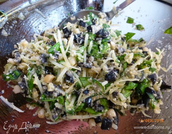 Вот такая вкусная начинка получается.