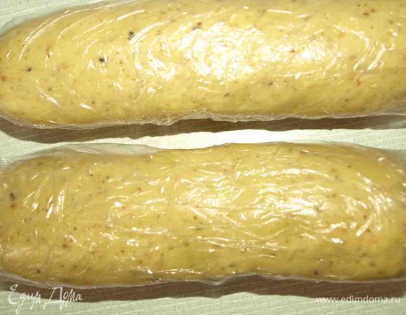 Или же делаем в виде колбасы. 