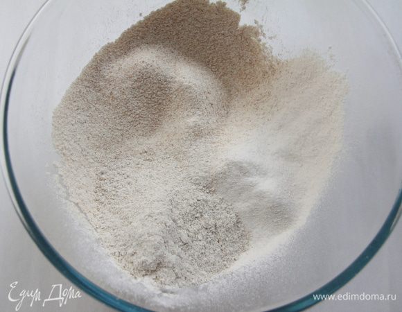 Муку просеять.