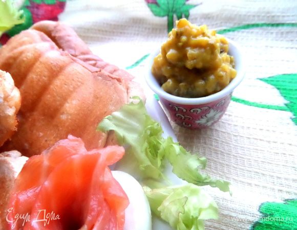 Да... и подаём с салатом-соусом для сэндвичей "огурчики в горчице"... Мальчишки мои его очень любят!