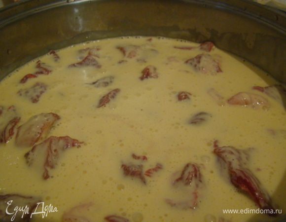 Заливаем мясо этим соусом и отправляем на ночь в холодильник.