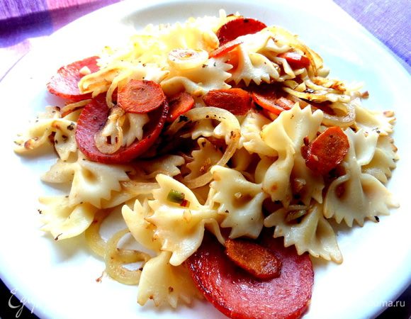 Содержимое сковородочки перекладываем на тарелку...