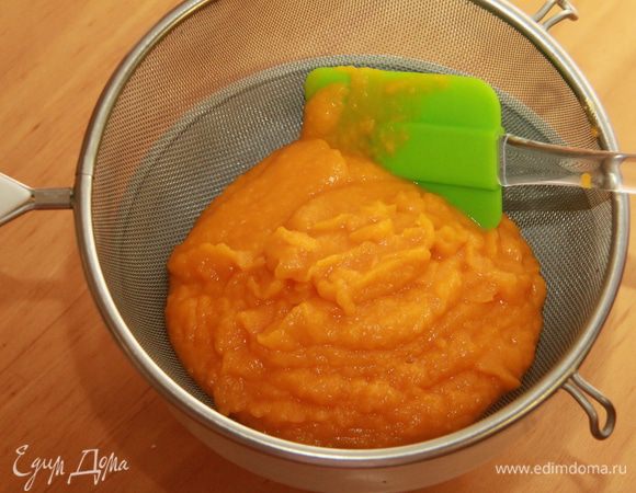 Протереть через сито (обязательно!)